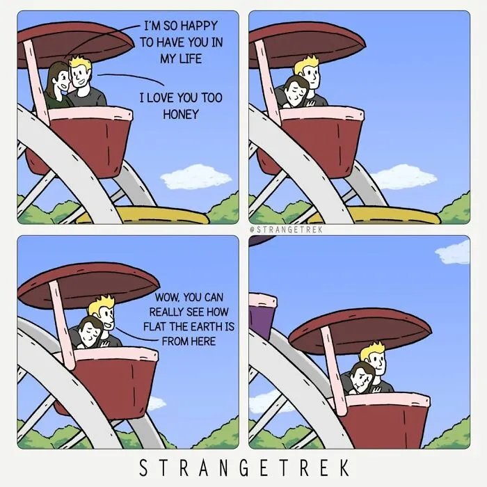 50 New Funny Comics By StrangeTrek With Unexpected Endings And Dark Undertones