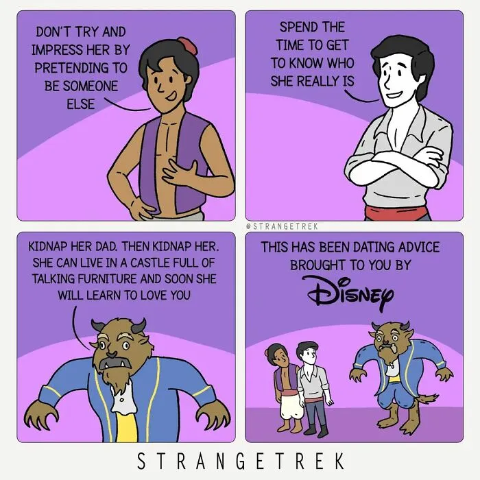 50 New Funny Comics By StrangeTrek With Unexpected Endings And Dark Undertones