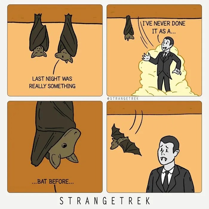 50 New Funny Comics By StrangeTrek With Unexpected Endings And Dark Undertones