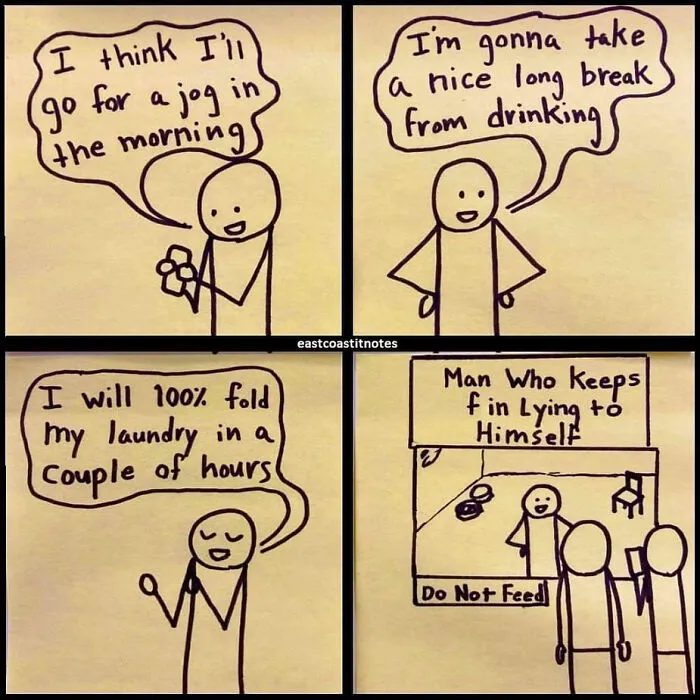 Artist Created These 49 Unpredictably Funny Comics, And They Might Make You Laugh