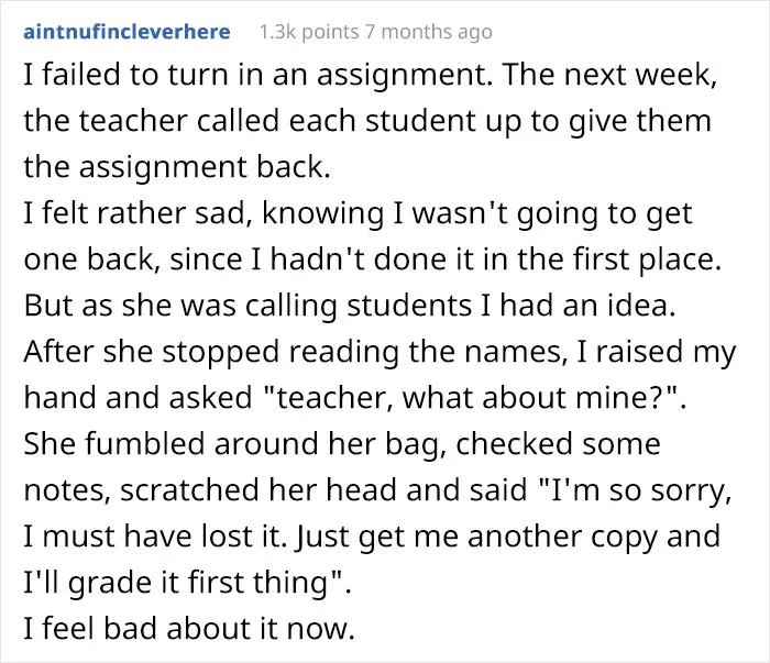 30 Times Students Figured Out A Way To Outsmart Their Teachers And Not Do Their Homework