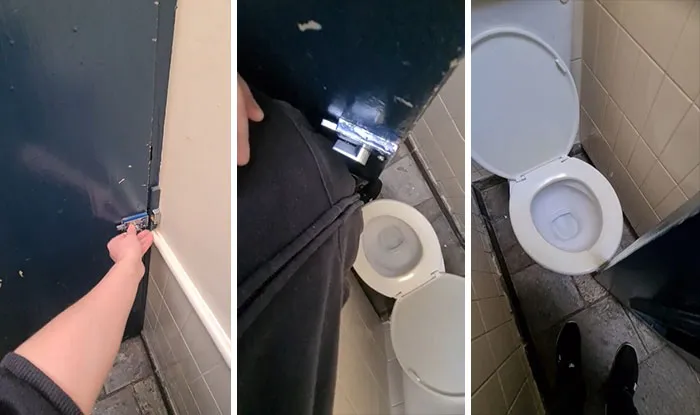 Este espacioso inodoro cúbico