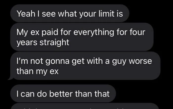 Went On A Few Dates With This Girl Where I Picked This Girl Up Every Time And I Paid For Everything (Including Zoo Tickets And A High End Restaurant). She Was Upset I Asked Her To Pay For A Sandwich On The Third Date