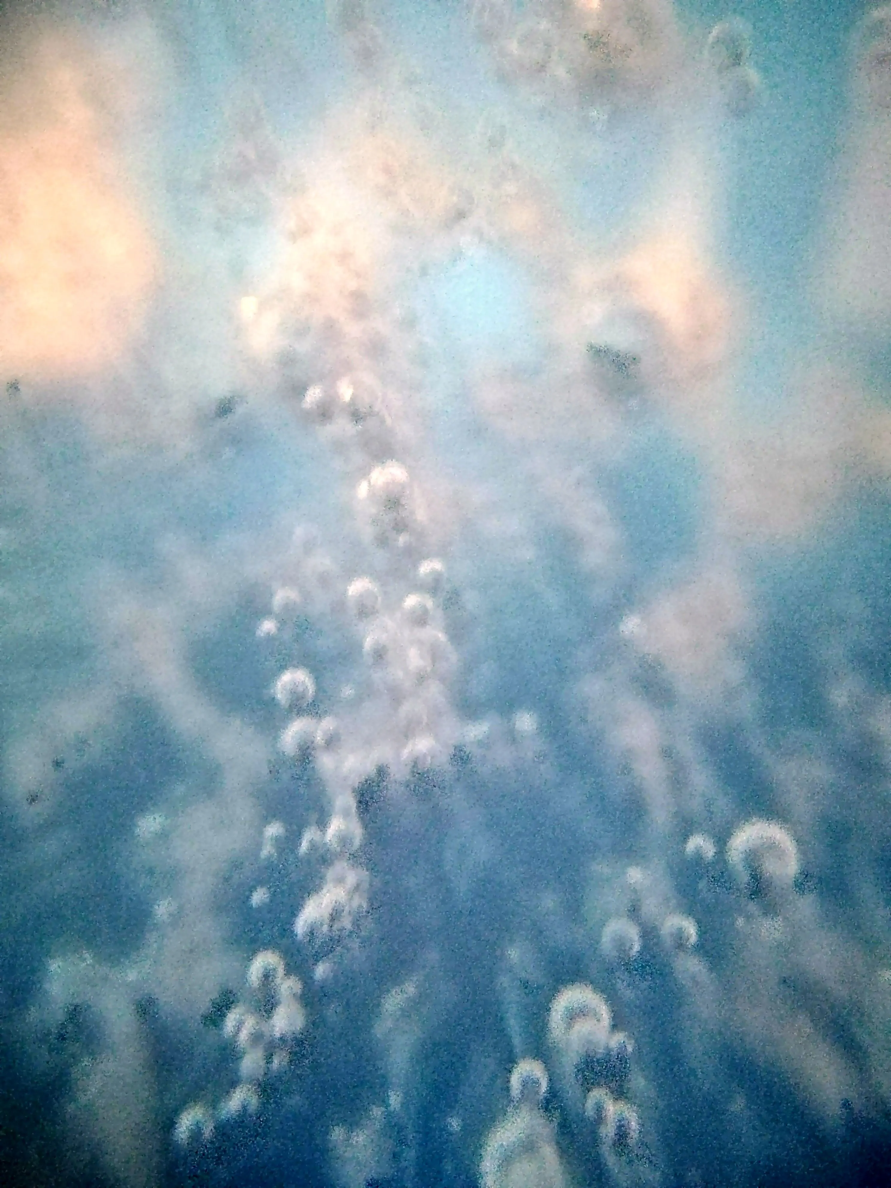 The Figures Of The Saints Appeared On The Frozen Water.