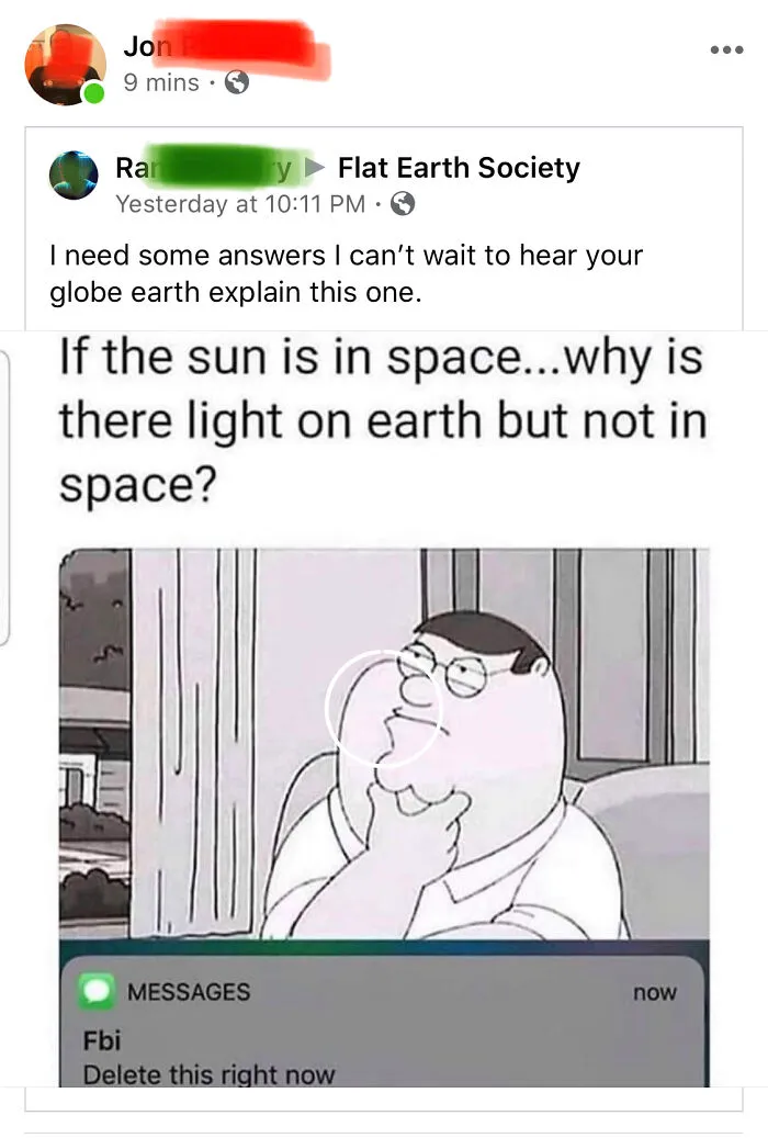 This Guy Needs Some Answers. He Can’t Wait To Hear Your Globe Earth Explain This One