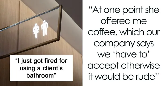 Insurance Agent Gets Fired For Using A Client's Restroom, Takes Revenge By Informing Them About The Situation So They Cancel Their Policy