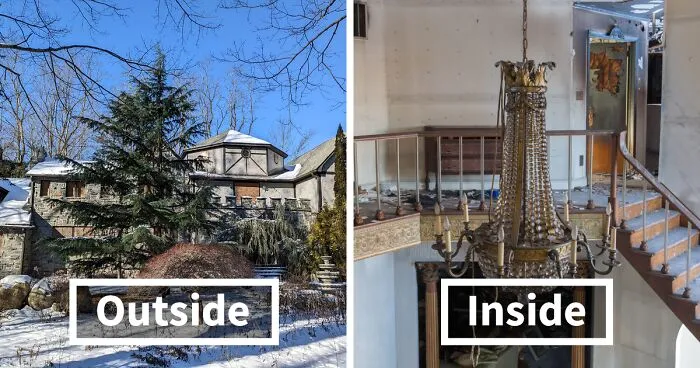 I Discovered An Abandoned $2.5 Million Mansion That Was Burned In A Fire With Everything Left Behind (22 Pics)
