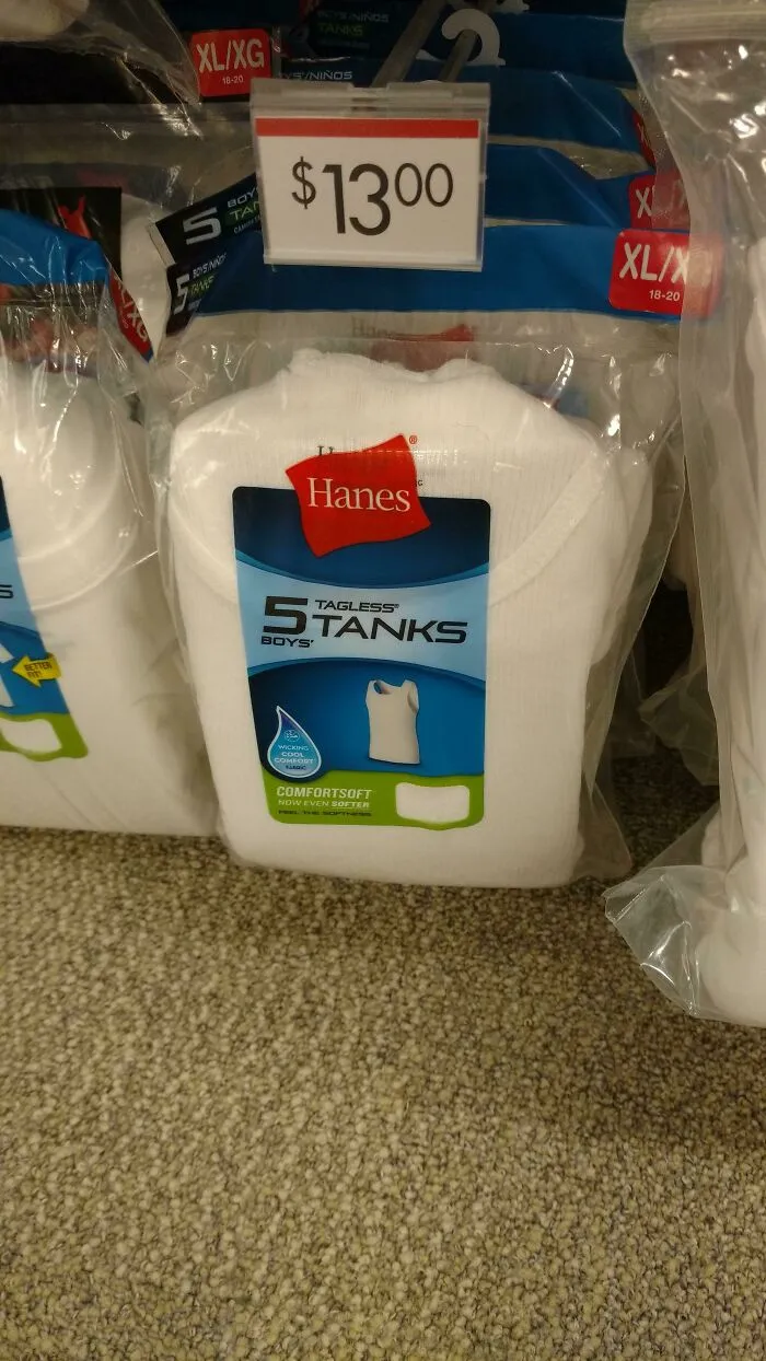 When I Almost Bought Shirts But Was Afraid Of How They Would Smell