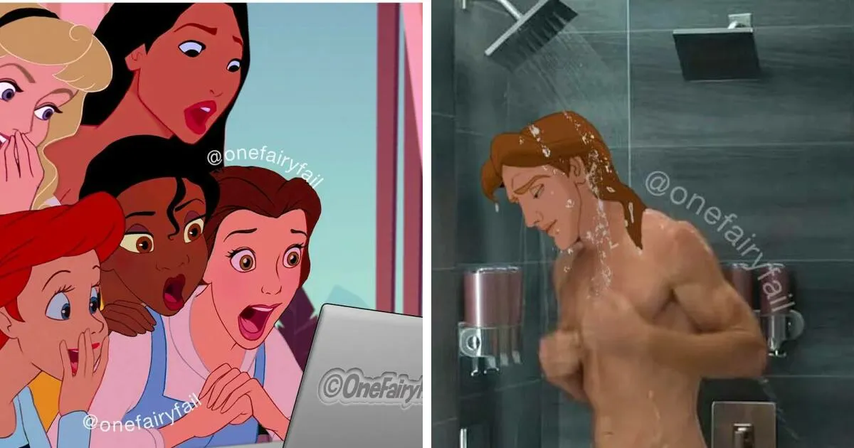 Este artista moderniza a los personajes de Disney colocándolos en todo tipo de escenarios interesantes (30 imágenes)