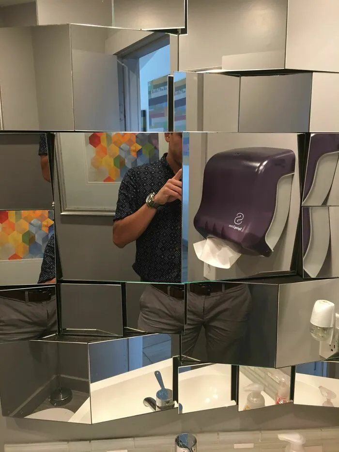 I'm Sure This Mirror Sounded Cool In Theory