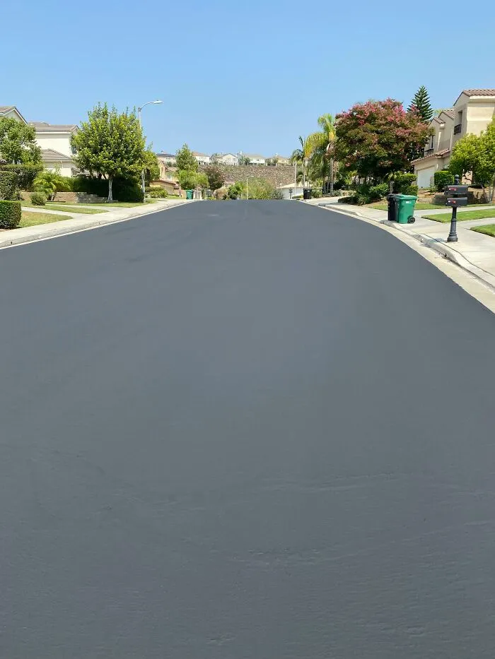 My Community Just Applied A New Seal Coat On The Pavement