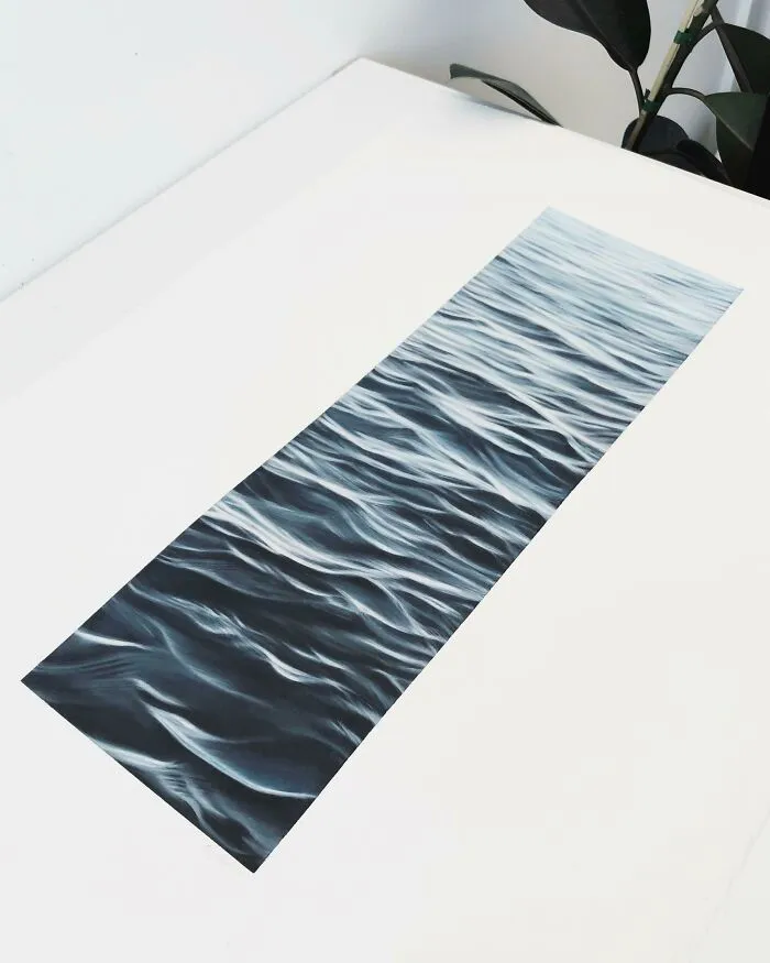 A Little Slice Of The Sea - Drawn In Pencil