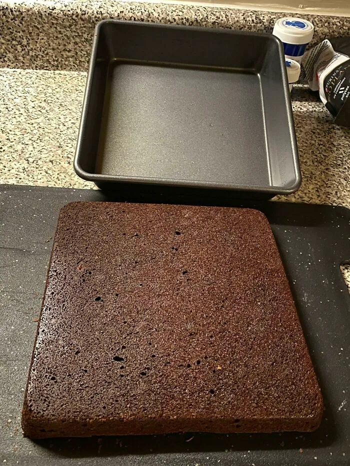Was Able To Flip These Brownies Out Flawlessly