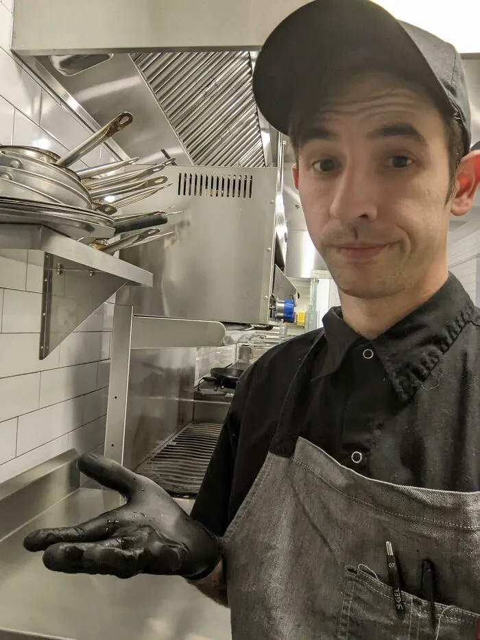 20 Minutes Past Morning Arrival. Only Cook In The Building. Same 3 Have Called Out The Entire Week. Still Gonna Make Killer Food