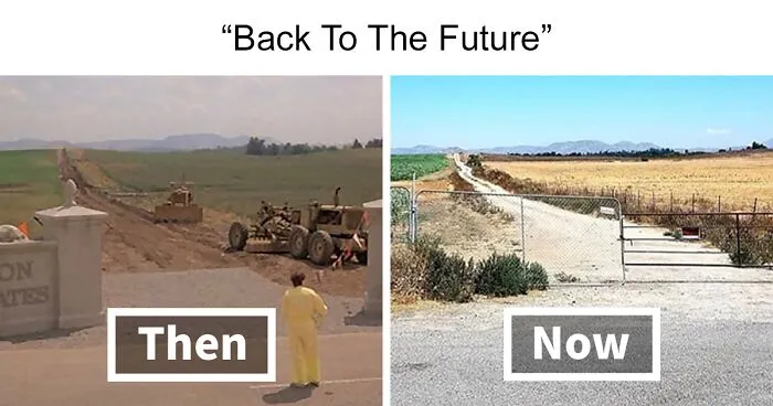 Man Finds 30 Famous Movie And TV Show Locations And Photographs How They Look Now