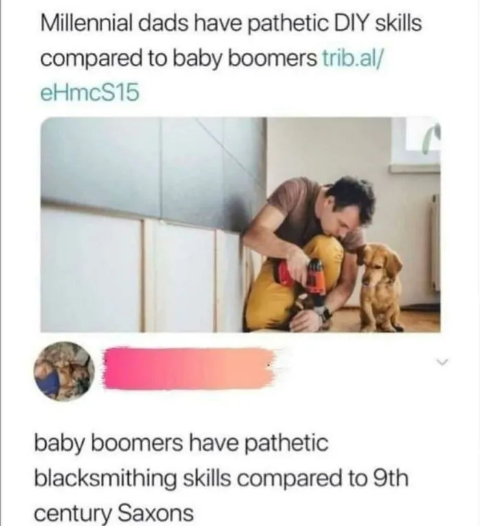 It-It's Almost As If Services Become Easier With A Modernized World? And That Baby Boomers Laughing That Millennials Can't Use A Rotary Phone Is-Pathetic?