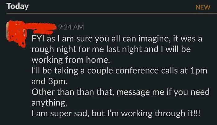 My Boss Called Out Today Because His Team Lost The Super Bowl