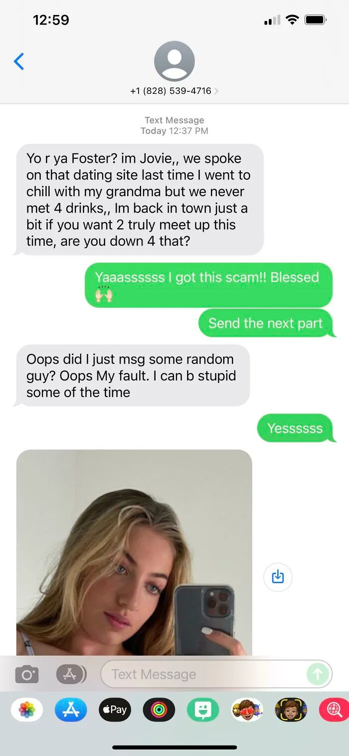 It Finally Happened! I Got The Text! I Really Never Thought I’d Get This Text. #blessed
