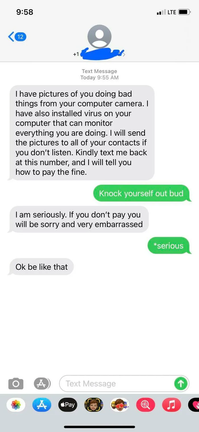 I Can Tell He’s “Seriously”
