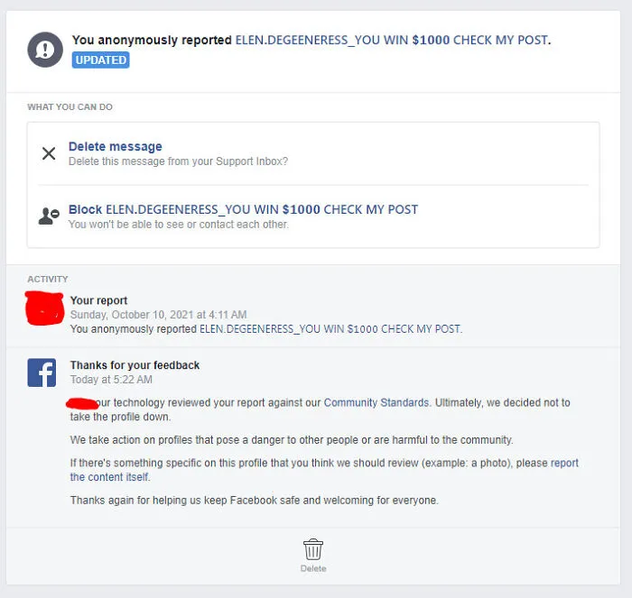 Facebook Enabling Scammers