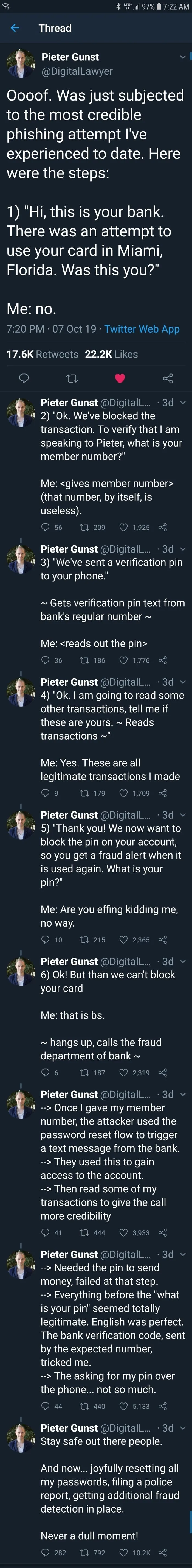 Reminder To Be Careful Of Scams! This Was Well Done