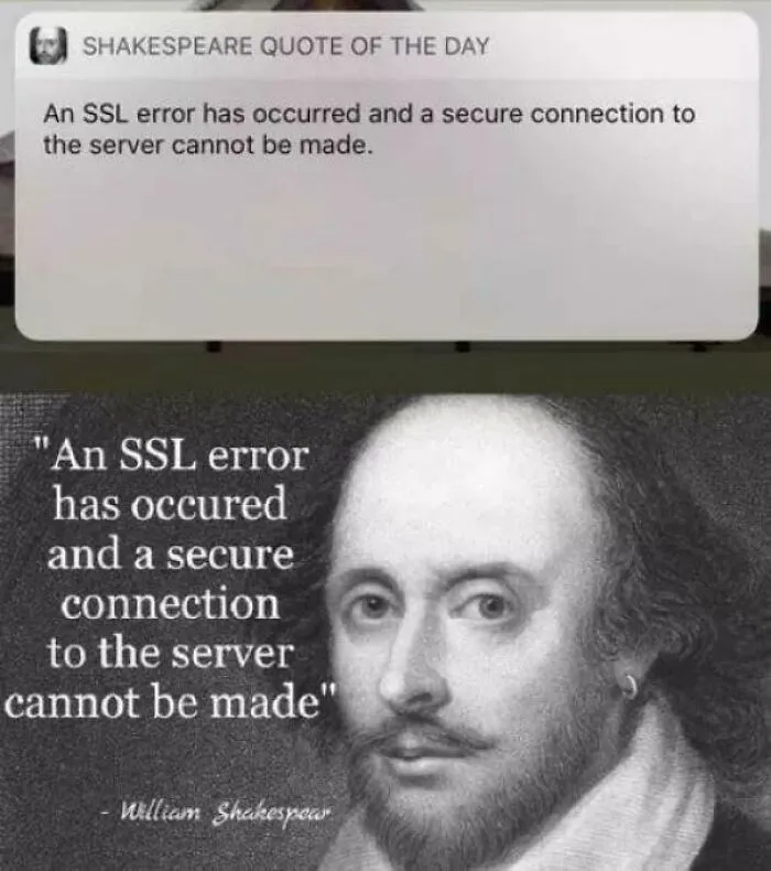 Thanks I Hate Shakespeare’s Quote Of The Day