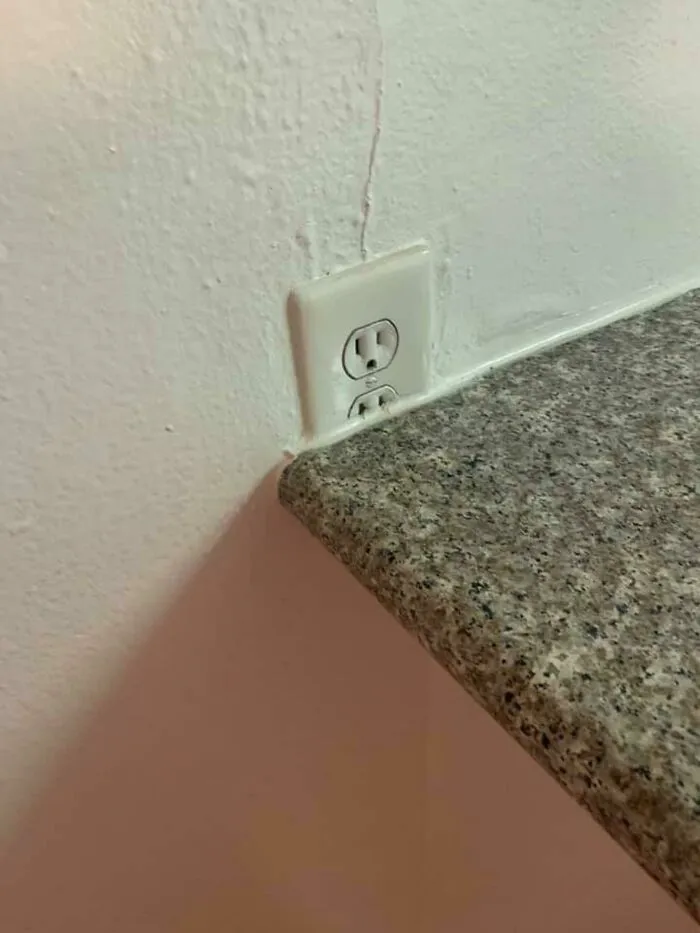 To The Guy That Said His House Is Infinite Content For This Sub.. I Call Your Crooked Floor Vent And Raise You 3/4 Of An Electrical Outlet