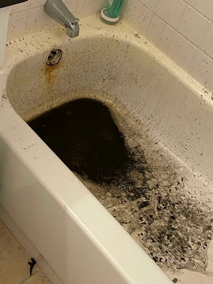 Nuestro casero sigue diciendo que a la ducha no le pasa nada