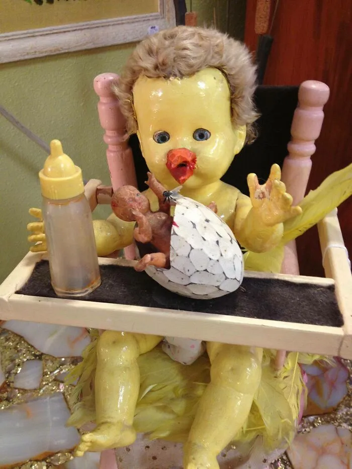 Encontré esto en una tienda de juguetes en Portland