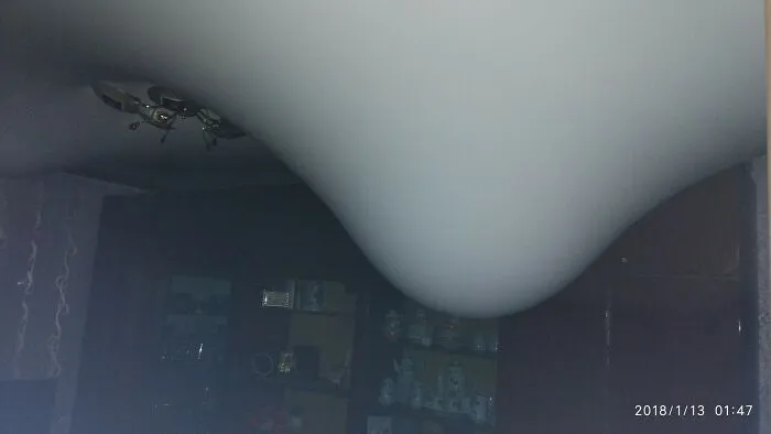 Neighbors Upstairs Flooded Their Apartment