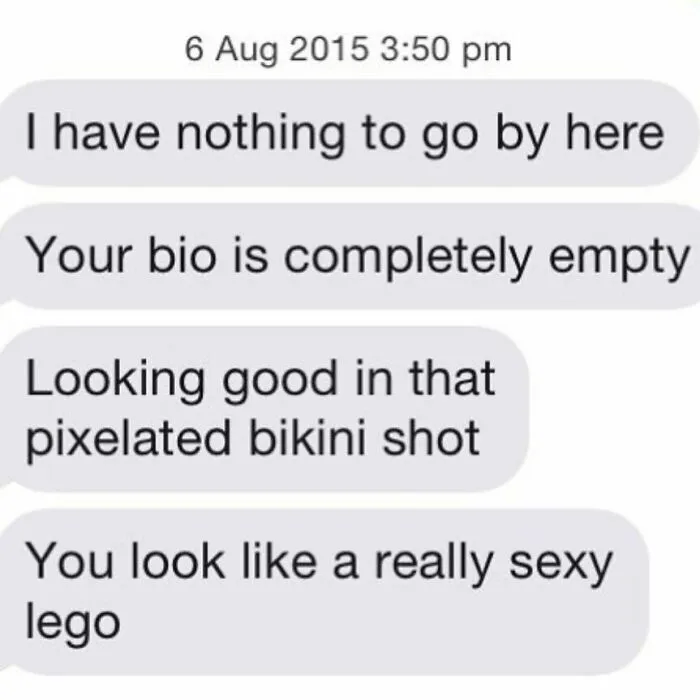 50 Times Tinder Matches Sent Such Awkward And Hilarious Messages, People Had To Submit Them To This Instagram Account