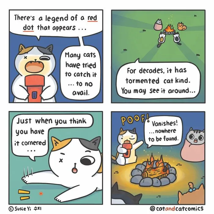 I Document My Life With A Cat In These 40 Comics