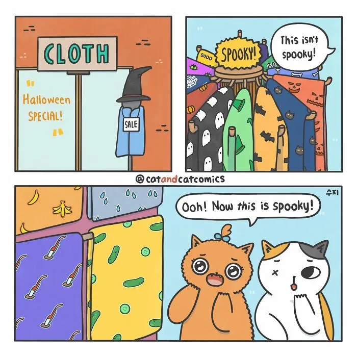 I Document My Life With A Cat In These 40 Comics