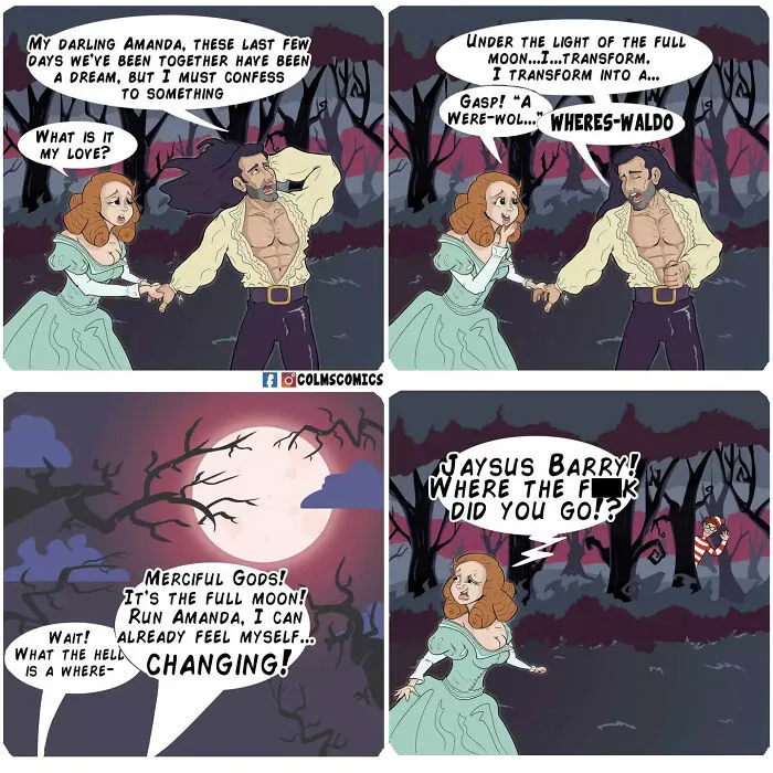 40 Comics With Absurd Situations And Unexpected Endings By This Artist