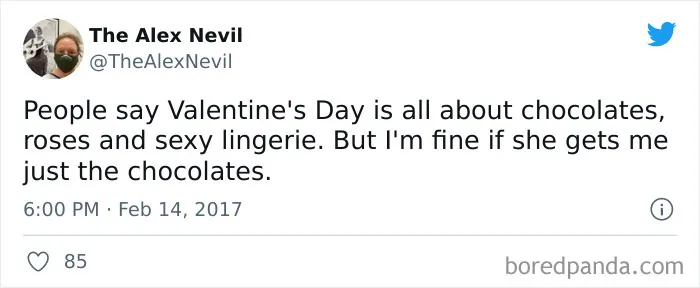 30 Of The Funniest Tweets About Celebrating Valentine’s Day When You’re In A Long-Term Relationship