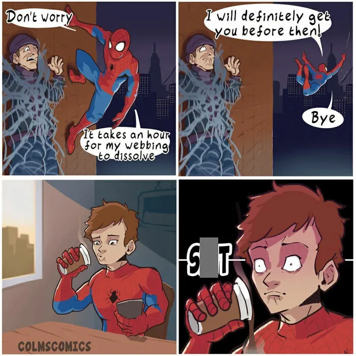 40 Comics With Absurd Situations And Unexpected Endings By This Artist