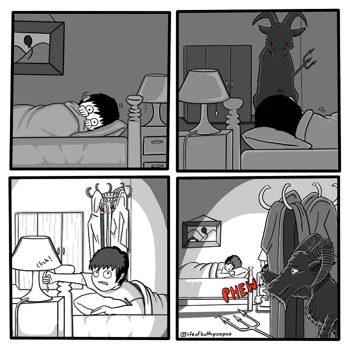 Twisted Endings: 30 Dark Humor Comics By This Artist