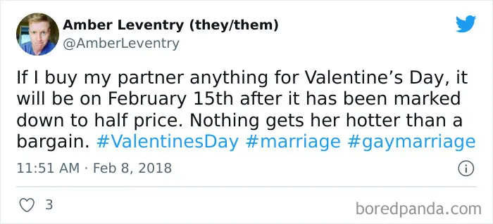30 Of The Funniest Tweets About Celebrating Valentine’s Day When You’re In A Long-Term Relationship