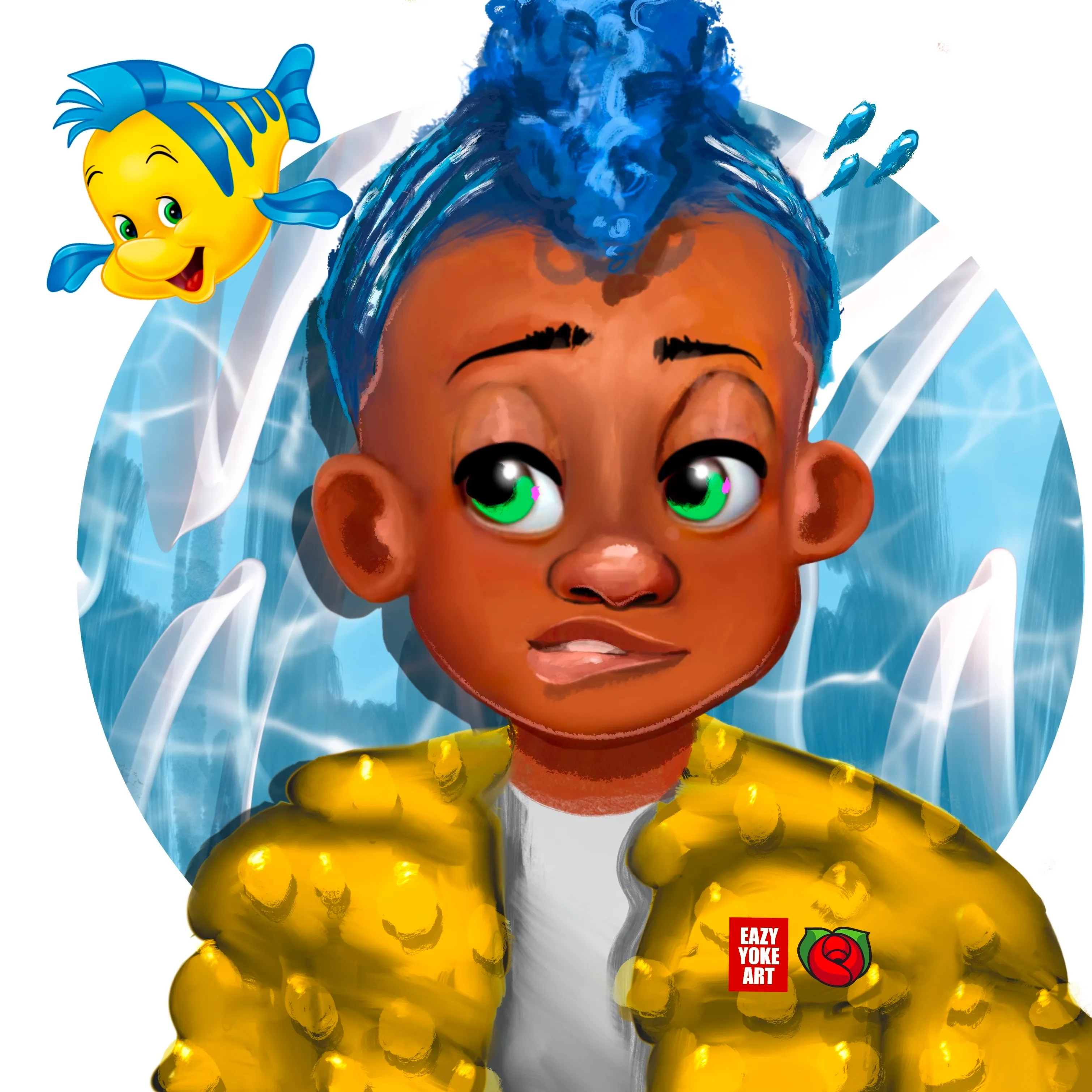 Flounder As A Human