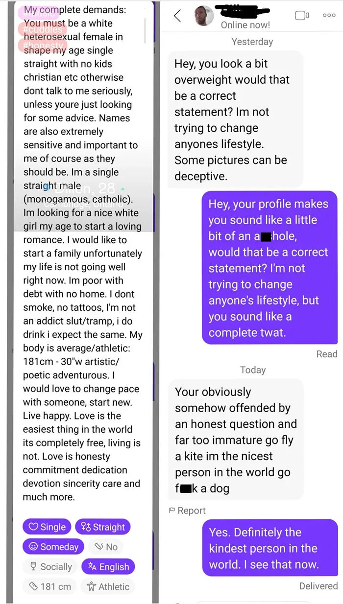 I Got This Gem In My Inbox Last Night. I'm Not Even Mad, I Finally Have Something Worth Posting. I Should Have Told Him I Was On My 4th Cookie When I Sent My Response