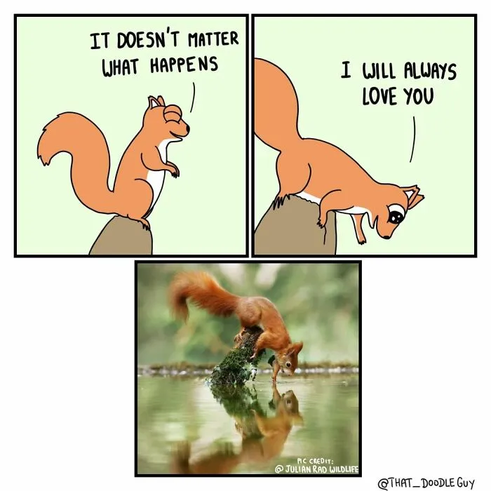 My 30 Wholesome Animal Comics About Love Might Just Be The Thing You Need For This Valentine’s Day