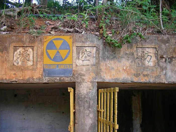 The 100 Hall, A Hallway In A School Used As A Bomb Shelter