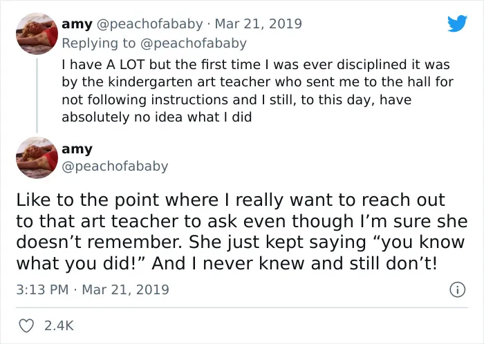 35 Ridiculous Reasons Kids Were Punished At School, As Shared By People On Twitter