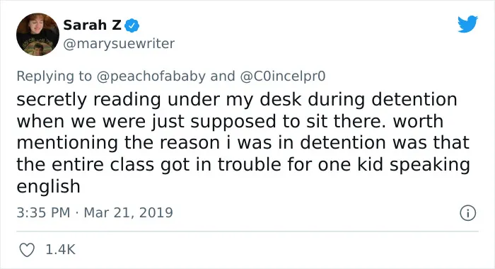 35 Ridiculous Reasons Kids Were Punished At School, As Shared By People On Twitter