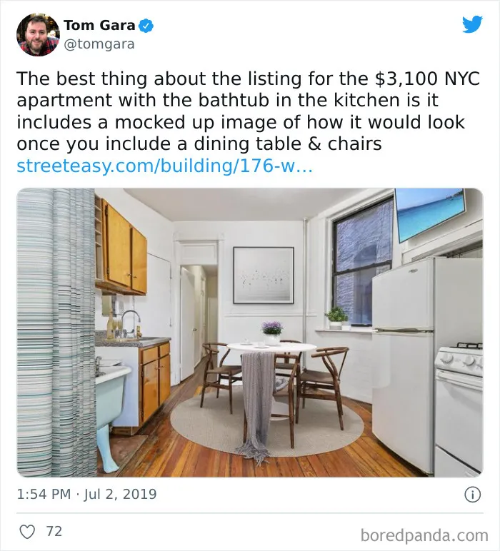 30 Times People Were Shocked At How Bad New York Apartments Are And Posted These Pics As Proof