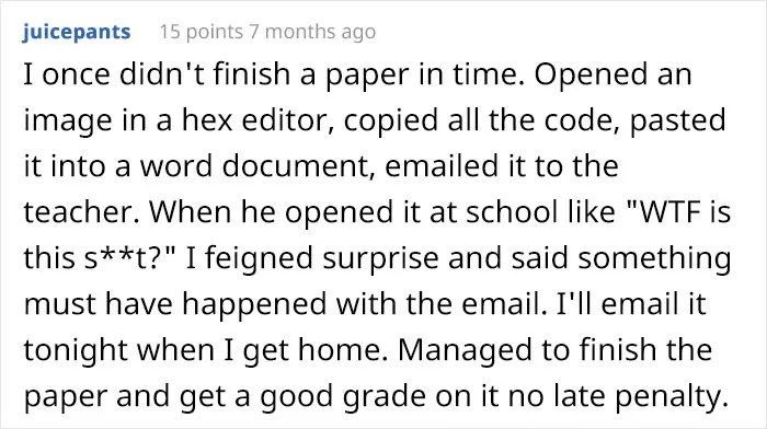 30 Times Students Figured Out A Way To Outsmart Their Teachers And Not Do Their Homework