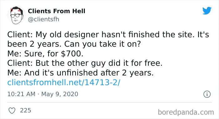 Freelancers Anonymously Share Stories Of 'Clients From Hell', And Here Are 50 Of The Worst Ones (New Pics)