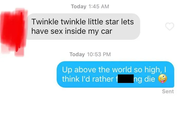 50 Times Tinder Matches Sent Such Awkward And Hilarious Messages, People Had To Submit Them To This Instagram Account