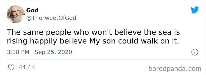 40 Of The Most Savage Things God Has Said On Twitter (New Pics)