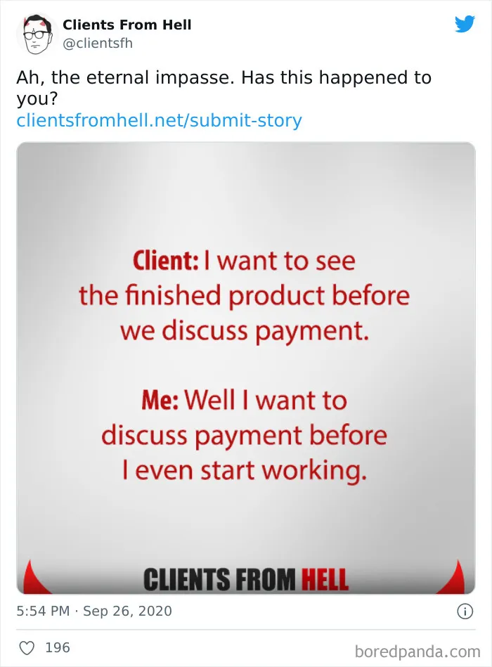 Freelancers Anonymously Share Stories Of 'Clients From Hell', And Here Are 50 Of The Worst Ones (New Pics)